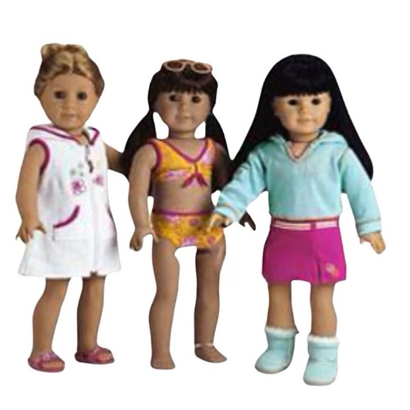Vintage American Girl Doll 2005 Seaside Wardrobe Outfit Only - Picture 2 of 13